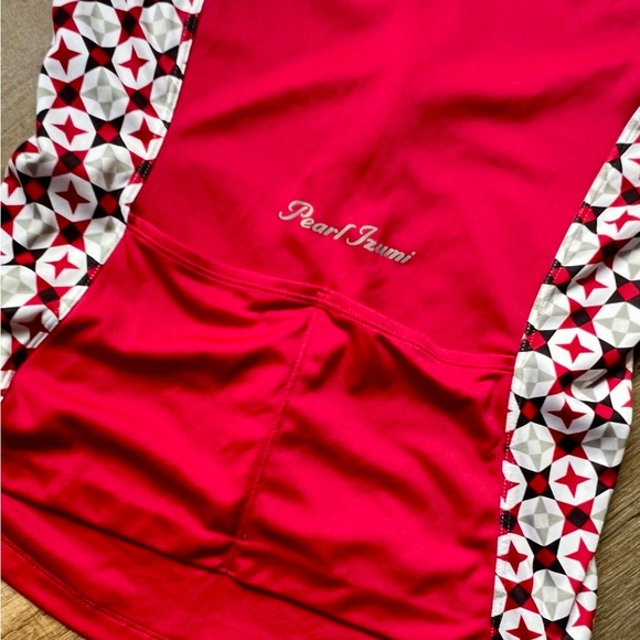 Pearl Izumi Vibrant Red Cycling Top/Shirt - Picture 6 of 7